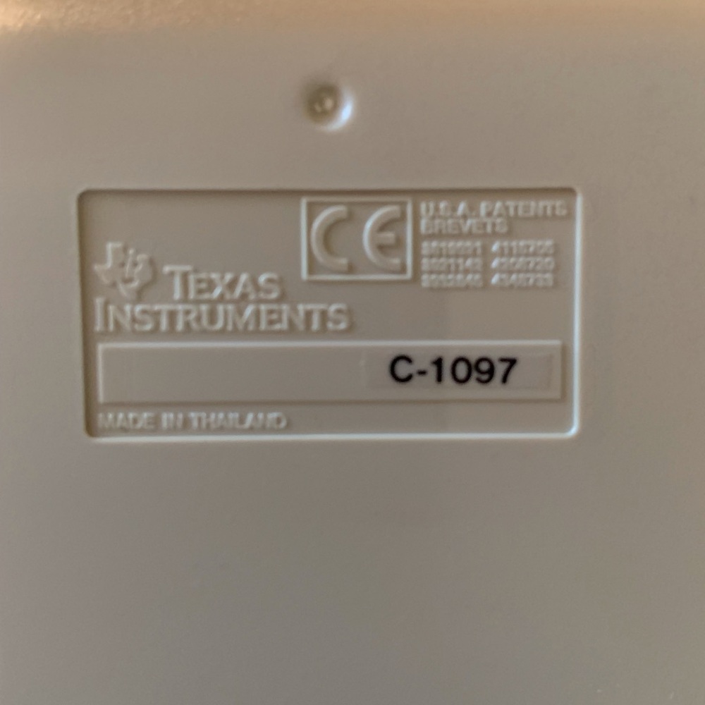 Calculator, Texas Instruments - Picture 2 of 3